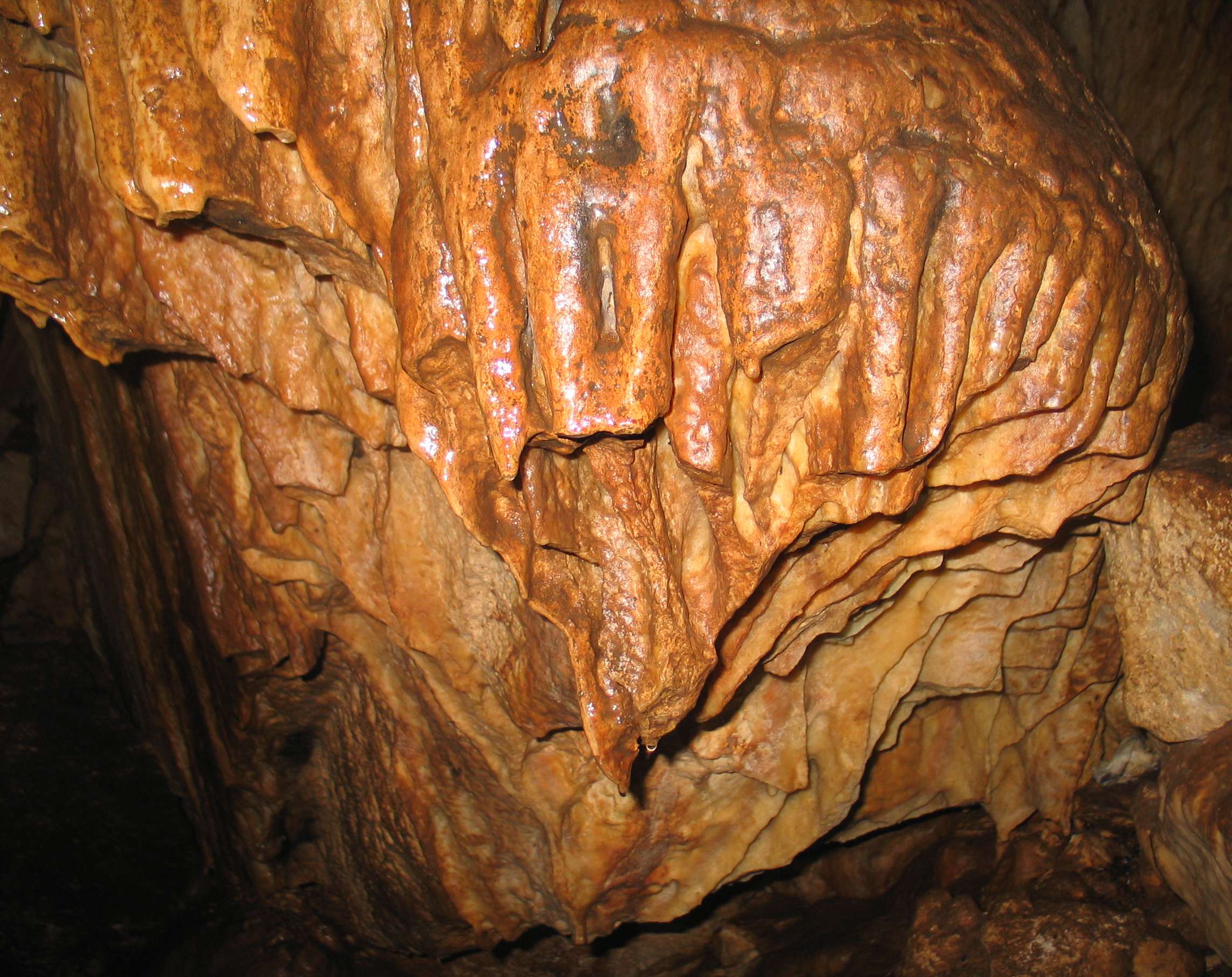 נטיפי המערה. צילום: bukvoer. CC BY-SA 3.0